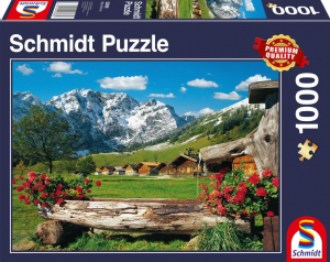 Schmidt Hegyi paradicsom, 1000 db-os puzzle (58368, 18522-182)